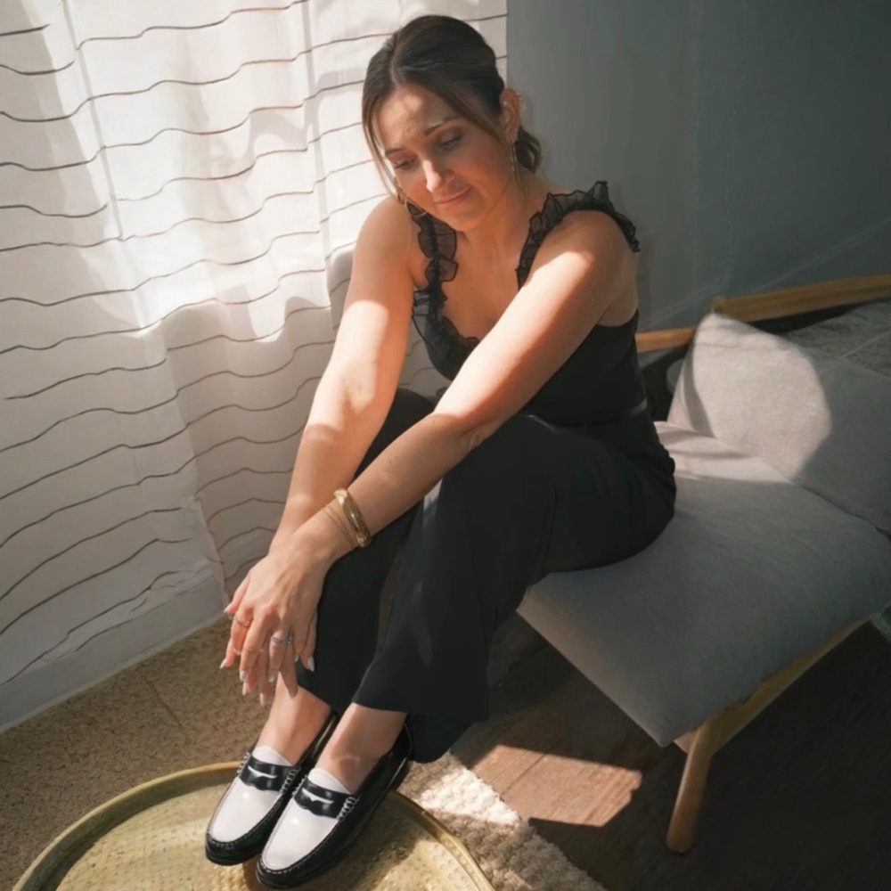 G.H. Bass & Co. Women’s Whitney Two Tone Loafers - Picture 7 of 10